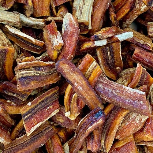 Plátano deshidratado ecológico