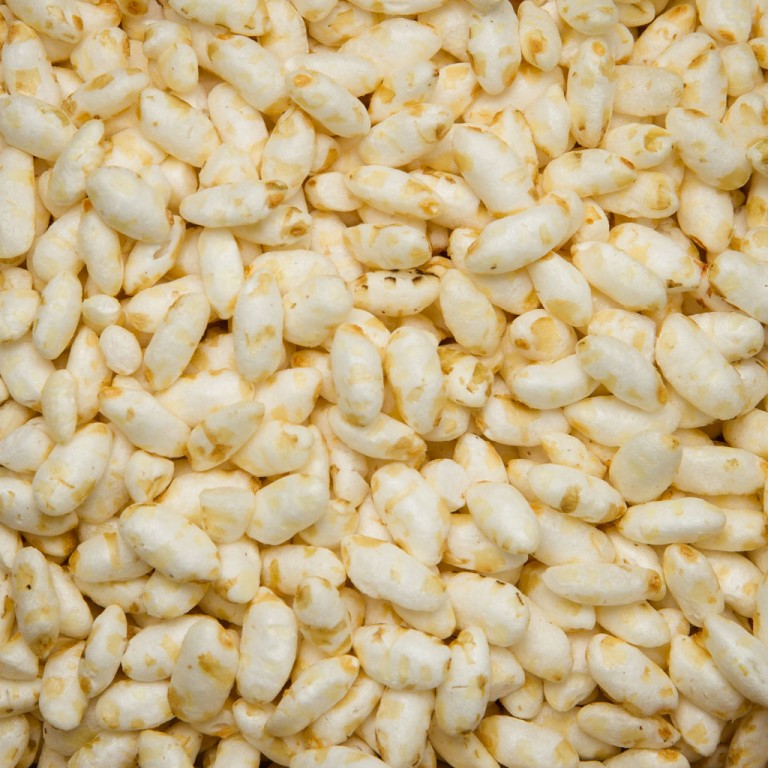 Organic puffed rice
