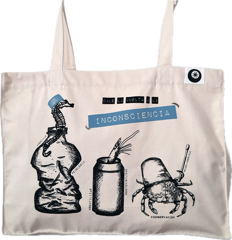 Bolso grande para hacer la compra LESS by Bubangoo