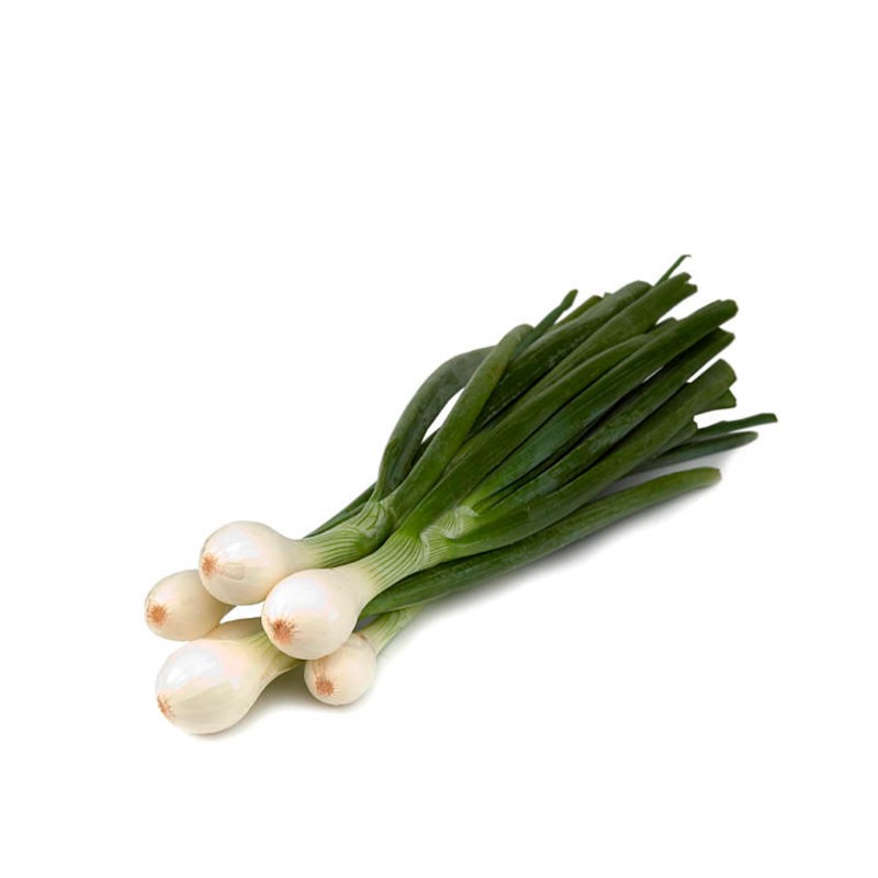 Organic spring onion