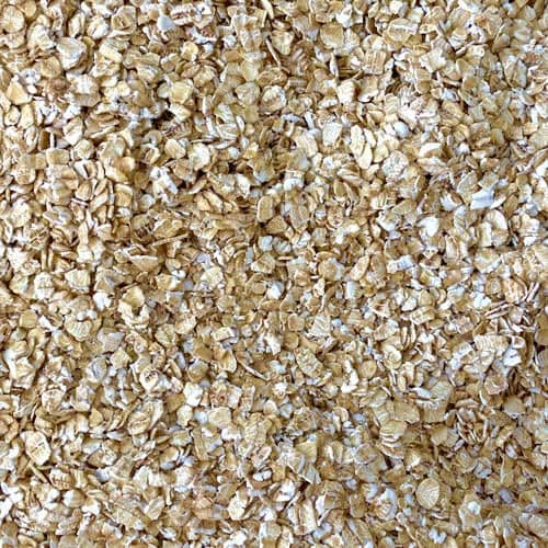 Organic thin oat flakes