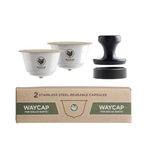 Pack de dos cápsulas reutilizables Waycap para Dolce Gusto