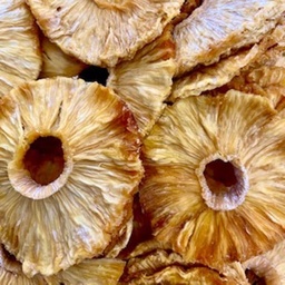 [10394] Organic pineapple dried in slices